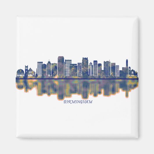 Birmingham Alabama Magneet (Voorkant)