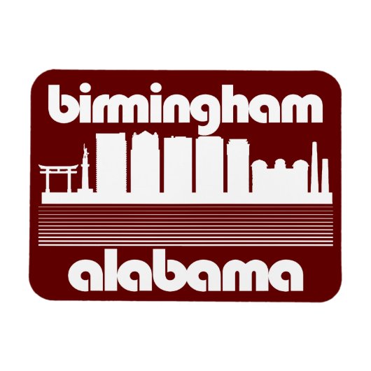 Birmingham, Alabama Magneet (Horizontaal)