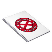 Birmingham Alabama Notitieboek (Rechterzijde)