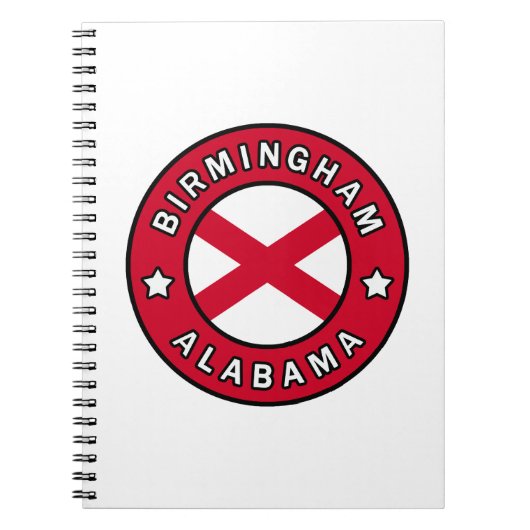Birmingham Alabama Notitieboek (Voorkant)