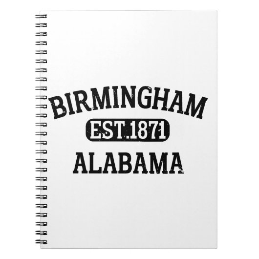 Birmingham Alabama  Notitieboek (Voorkant)