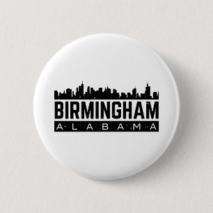 Birmingham Alabama Ronde Button 5,7 Cm