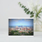 Birmingham, Alabama Skyline Briefkaart (Staand voorkant)