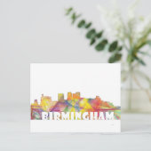 BIRMINGHAM ALABAMA SKYLINE MCLR2 BRIEFKAART (Staand voorkant)