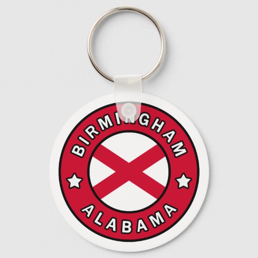 Birmingham Alabama Sleutelhanger (Voorkant)