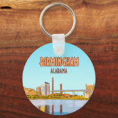 Birmingham Alabama Sleutelhanger (Voorkant)