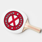 Birmingham Alabama Tafeltennisbatje (Zijkant)