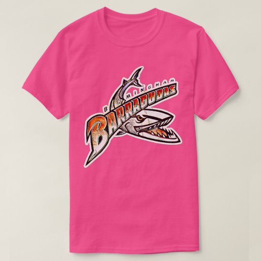 Birmingham Barracudas TShirt (Design devant)