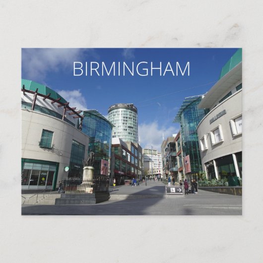 Birmingham Briefkaart (Voorkant)