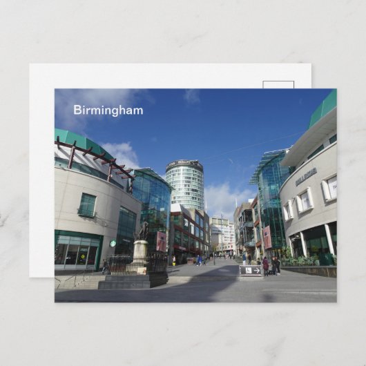 Birmingham Briefkaart (Voorkant / Achterkant)