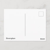 Birmingham Briefkaart (Achterkant)