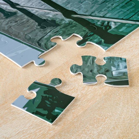 Birmingham canal tunnel vue puzzle (Côté)
