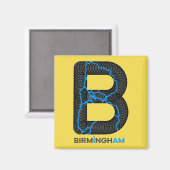 Birmingham Canals Magnet (Recto/Verso)