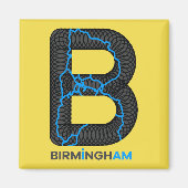 Birmingham Canals Magnet (Devant)