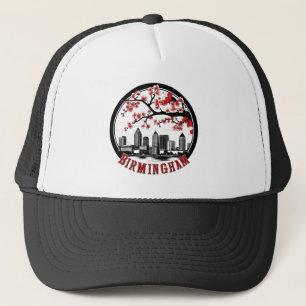 Birmingham City Alabama Skyline T-shirt Trucker Pet