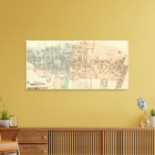 Birmingham, E Birmingham Canvas Afdruk (Insitu (Woonkamer))