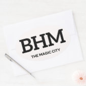 Birmingham IATA Sticker 1 (Envelop)