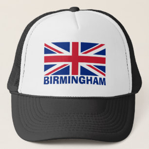 Birmingham in het blauw trucker pet