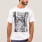 Birmingham indiquant 0121 font un sur le T-shirt (Devant)