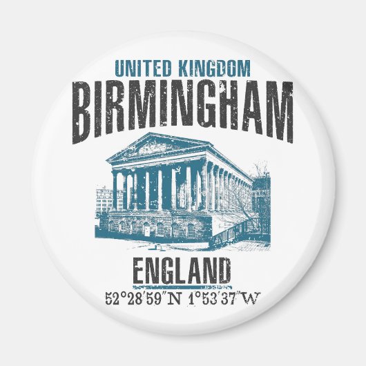Birmingham Magneet (Voorkant)