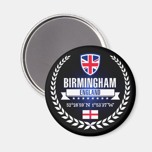 Birmingham Magneet (Voorkant / Achterkant)