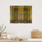 Birmingham Town Hall organ poster (Keuken)