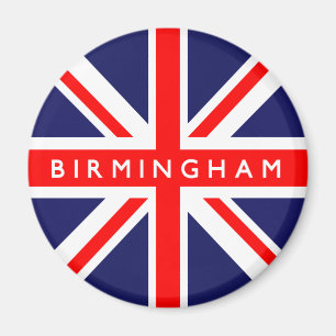 Birmingham UK Flag Magneet