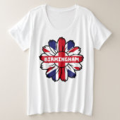 Birmingham Union Jack Sunflower British Pride (Design devant)