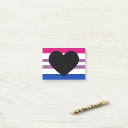 Biromantic Alternate Pride Flag  Post-it® Notes (Op bureau)