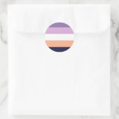 Biromantic Pride Flag Ronde Sticker (Tas)