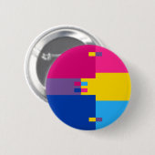 Biromantische Pansexual Pin Ronde Button 5,7 Cm (Voorkant /achterkant)
