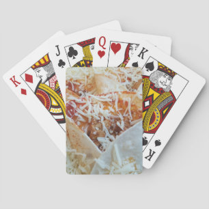 Birrito Cheese Funny Food Background Pokerkaarten