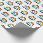 Birth Blessing Birth Mirakel van Bright Rainbow Ba Cadeaupapier (Hoek)