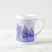 Birth Flower and Gem Juli Bone China Mok (Rechts)