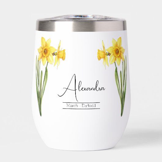 Birth Month Flower March Daffodil (Voorkant)