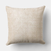 Birth Stats Baby Girl Forest Creator Owl Kussen (Achterkant)