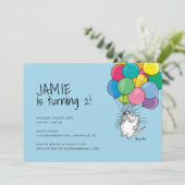 BIRTHDAG CATEGORIE VAN Sandra Boynton Invitation Kaart (Staand voorkant)