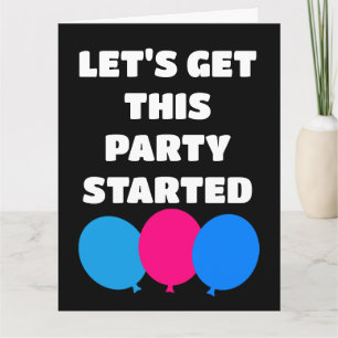 BIRTHDAG LAAT DEZE PARTIJ KAARTEN BEGONNEN