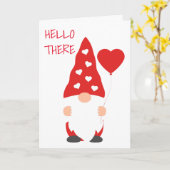 BIRTHDAGGREETTEN VAN COMEDIC GNOME KAART (Gele Bloem)