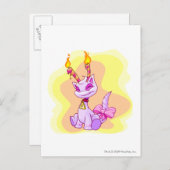 Birthday Aisha Briefkaart (Voorkant / Achterkant)