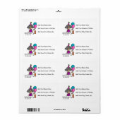 Birthday Alternative Humor Etiket (Full Sheet)