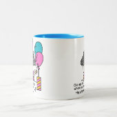 Birthday Alternative Humor Tweekleurige Koffiemok (Center)