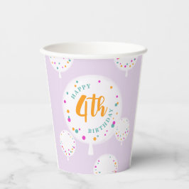 Birthday-ballonnen aanpasbare papieren bekertjes l papieren bekers
