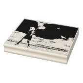 Birthday-ballonnen en Raven Rubberstempel (Stempel)