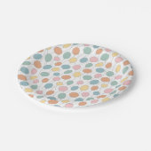 Birthday-ballonnen Papieren Bordje (Gekanteld)