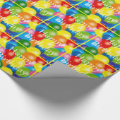 Birthday-ballonnen — Verpakkingspapier Cadeaupapier (Hoek)