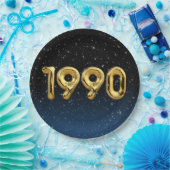 Birthday Balloons 1990 in Bord van stervelpapier (Feest)