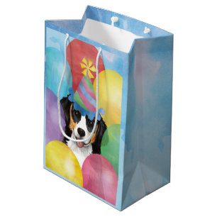 Birthday Balloons Berner Medium Gift Bag Medium Cadeauzakje