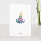 Birthday Balloons English Cocker Spaniel Card Kaart (Achterkant)