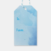 Birthday Balloons Vizsla Gift Labels Cadeaulabel (Achterkant)